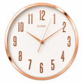 Modern Rose Gold Wall Clock | Silent Luxury Home Decor Clock