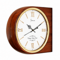 Double Side Wall Clock – Elegant Vintage Wooden Design