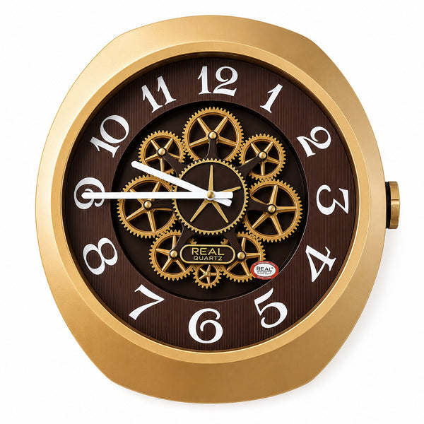 Luxury Mechanical Gear Wall Clock | Modern Vintage Home Decor
