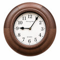 Classic Brown Wooden Wall Clock with Roman Numerals – Elegant Decorative Clock